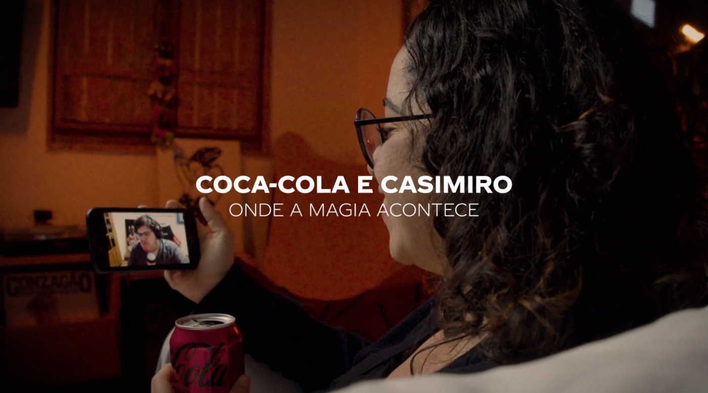 Coca-Cola × Cazé TV — Broadcast campaign